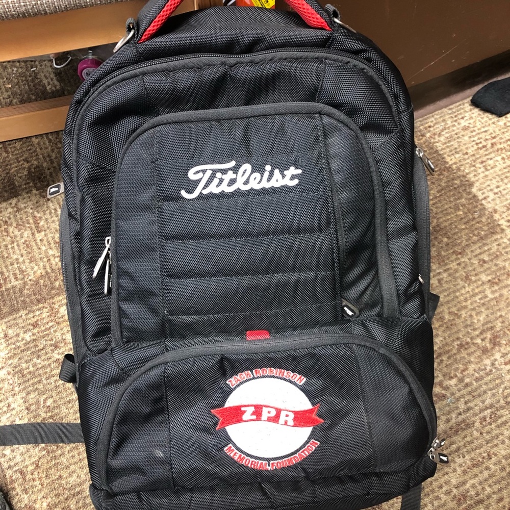 Titleist backpack!